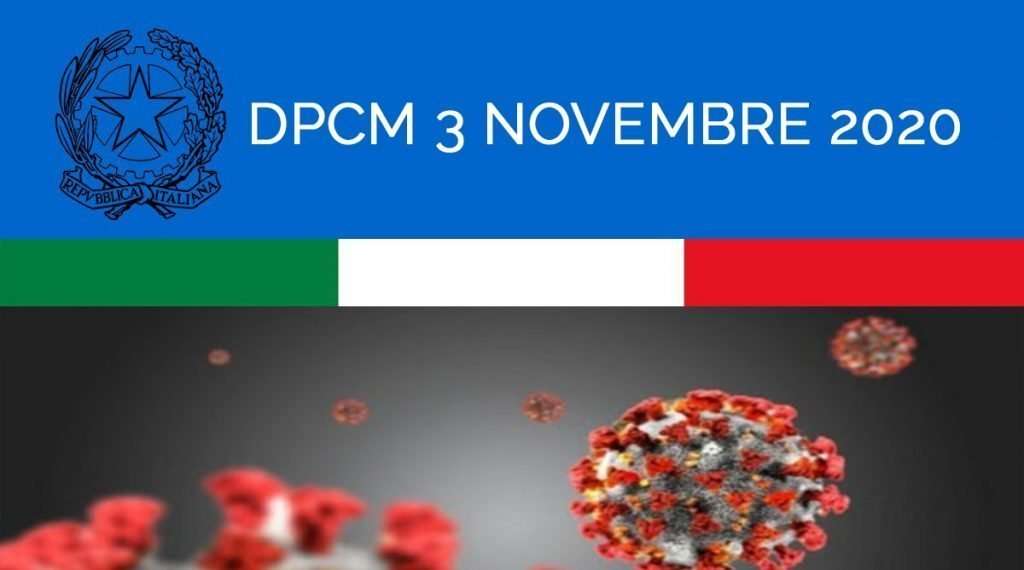 DPCM 3 novembre