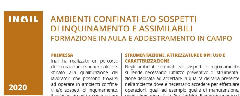 Ambienti confinati