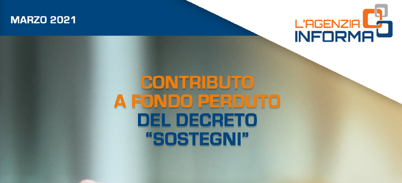 Contributo a fondo perduto