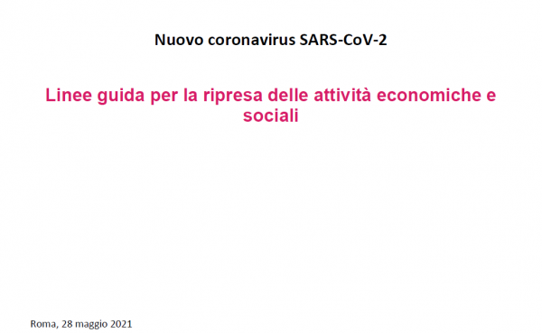 ripresa delle attività economiche