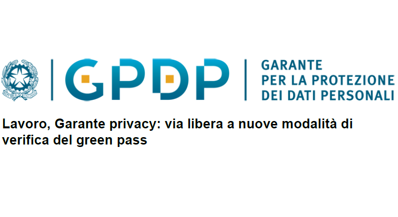 Garante Privacy 