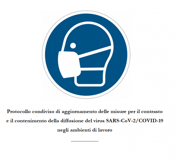 protocollo salute e sicurezza