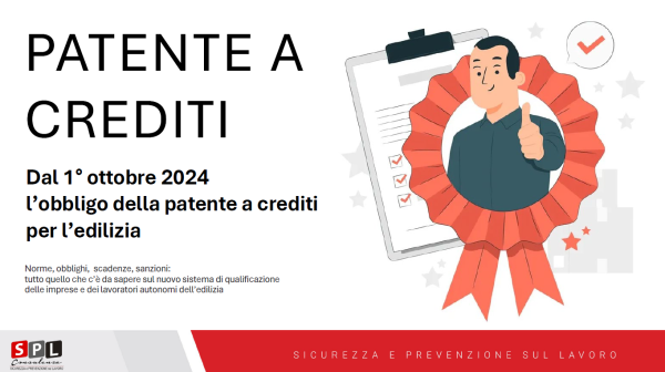 Patente a crediti e badge digitale